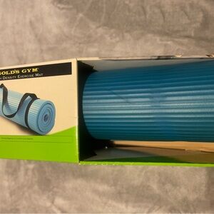 Gold's Gym Blue Exercise Mat